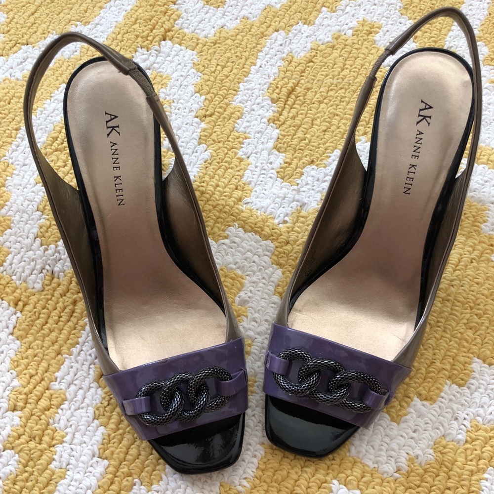 Anne Klein Peep Toe Heels
